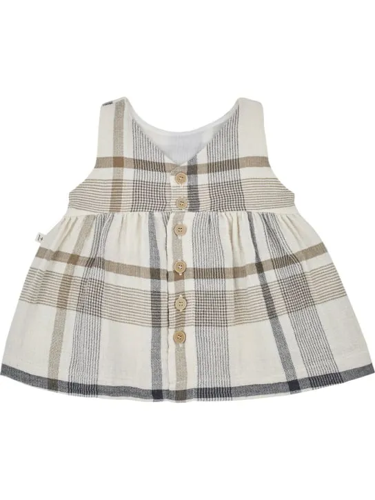 1   IN THE FAMILY   Cotton madras dress 