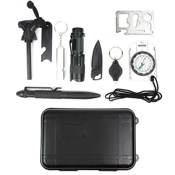 10 in 1 Emergency Professional Survival Kits Limited Edition