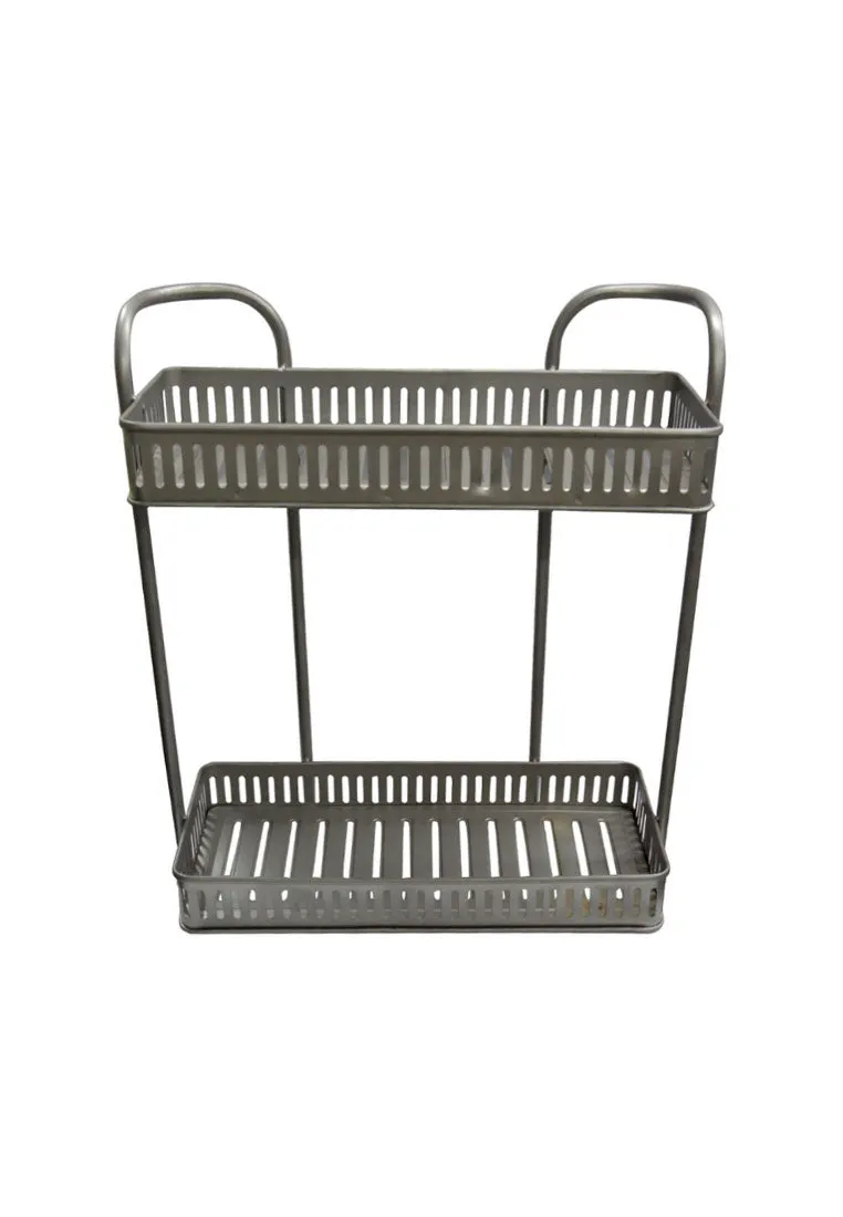 2-Layer Rectangular Multi-Purpose Rack