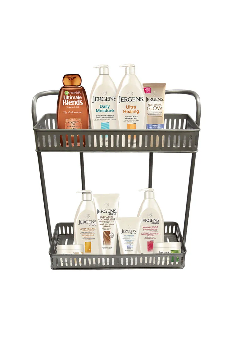 2-Layer Rectangular Multi-Purpose Rack