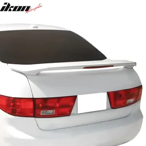 2003-2005 Honda Accord 4Dr OE Style Rear Trunk Spoiler Wing Lip w/ LED