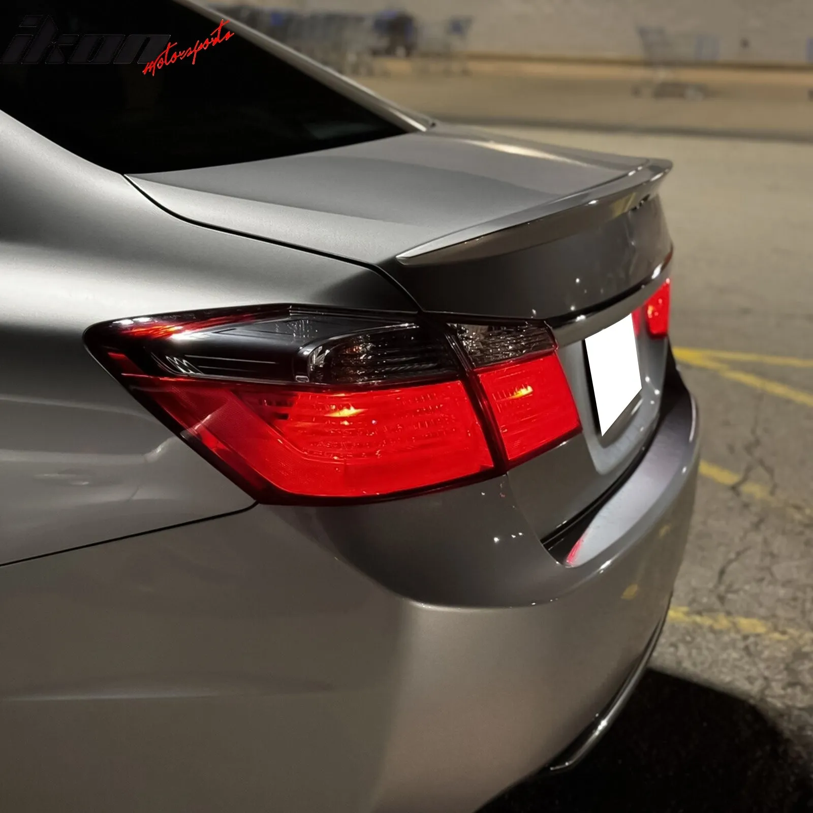 2013-2017 Honda Accord Painted #NH700M Rear Trunk Spoiler Wing Lip