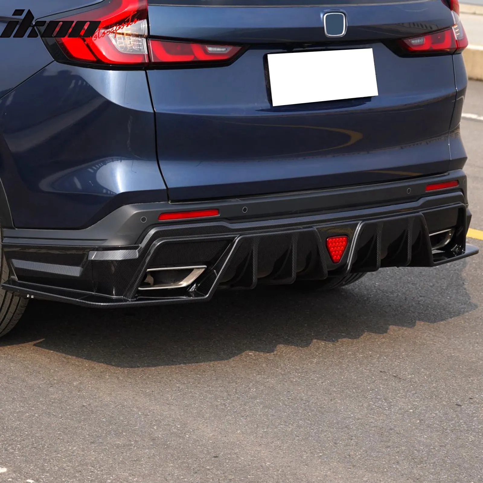 2023-2025 Honda CR-V Rear Diffuser Lip W/ LED PP