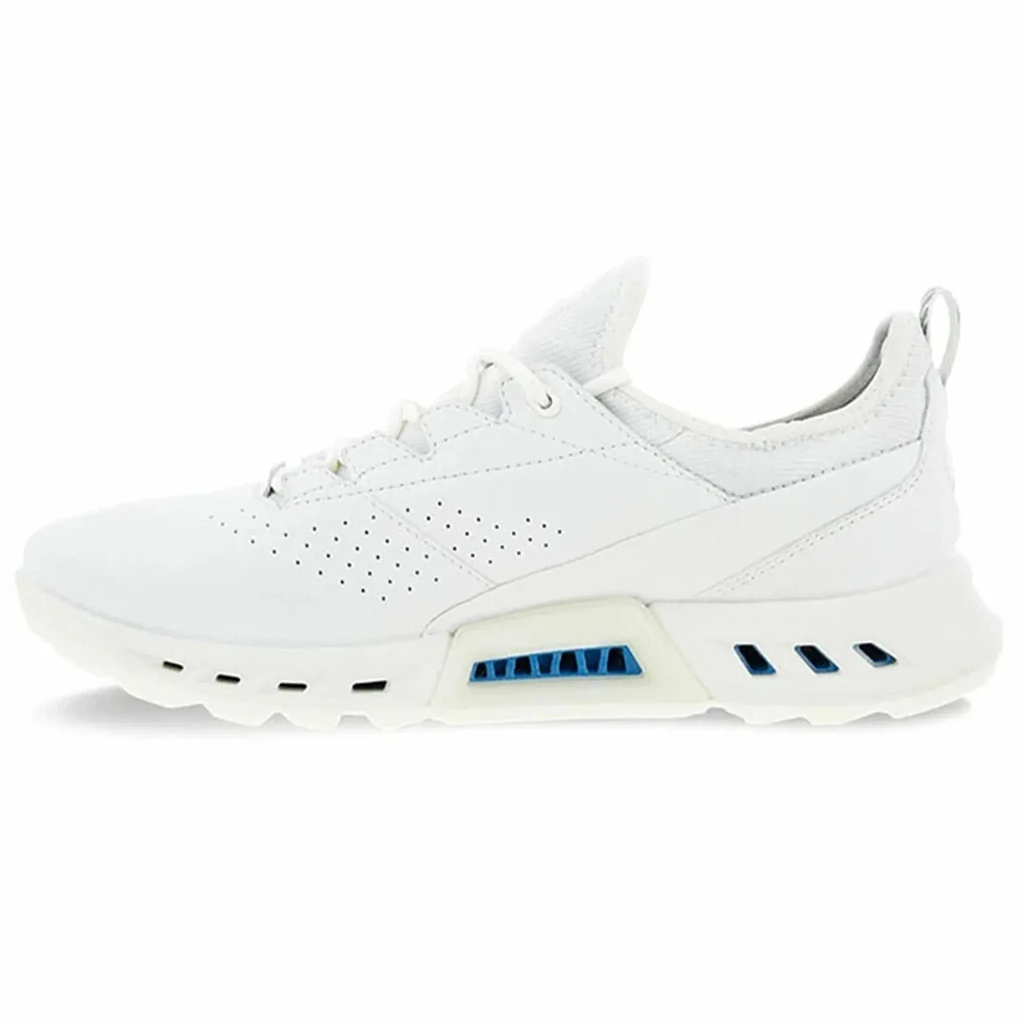 2024 Ecco Women's C4 Golf Shoe - White/UST Dritton