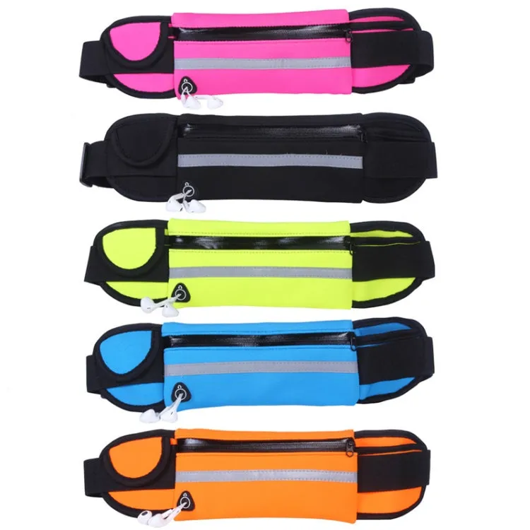 3PCS Outdoor Sports Large Capacity Portable Sweatproof Waist Bag(Blue)