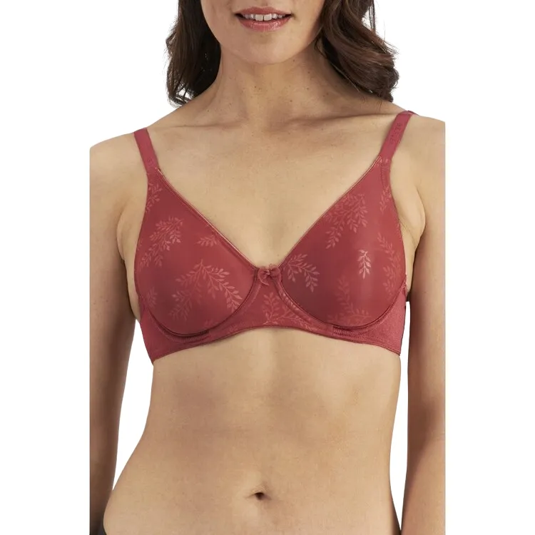 4 Pack X Berlei Womens Sweatergirl Bra - Pink / Red