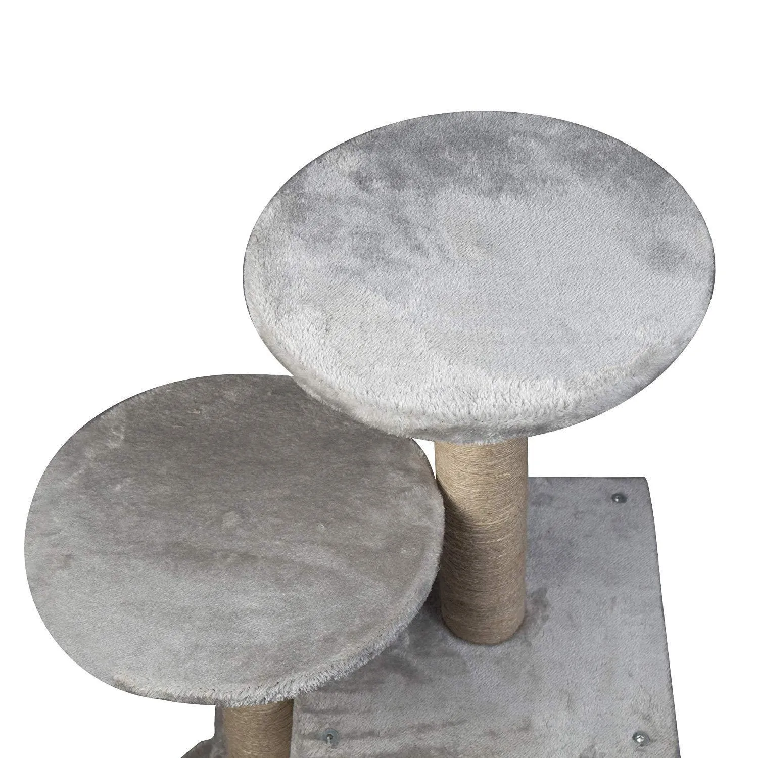 49.2” Mordern Cat Tree Tower, Gray