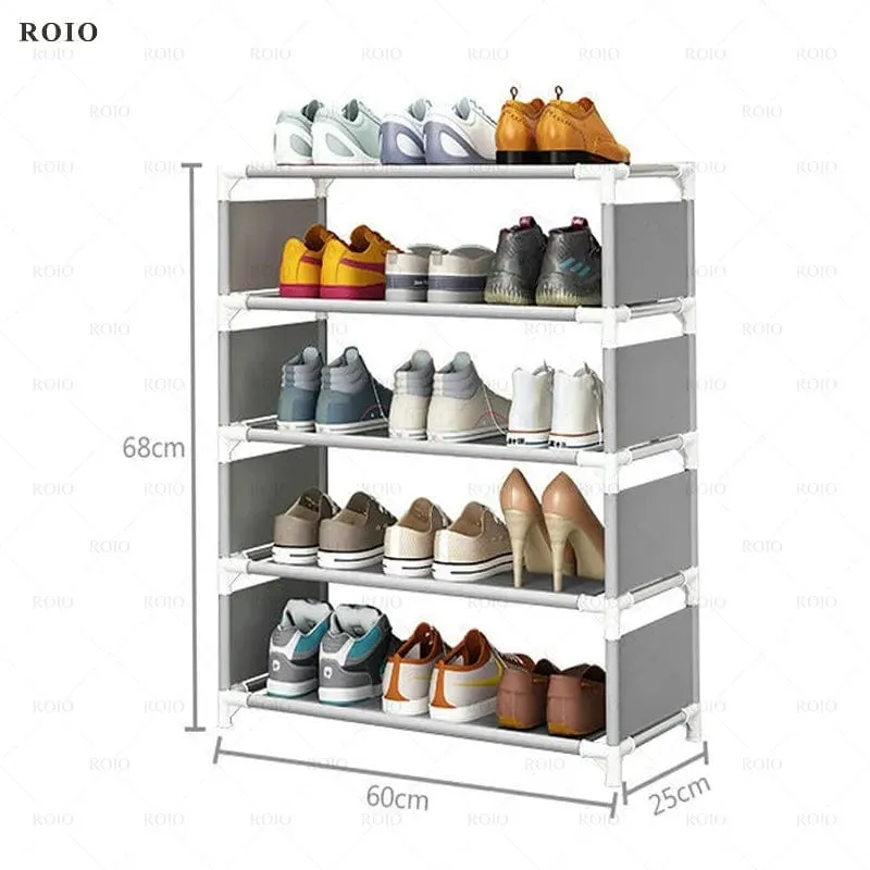 5 Layer Oxford Shoe Rack