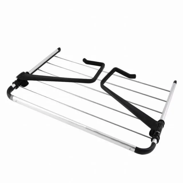 55X37Cm Stainless Steel Foldable Drying Rack Xf0886