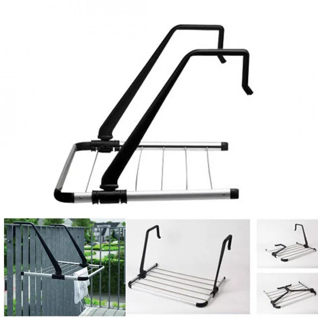 55X37Cm Stainless Steel Foldable Drying Rack Xf0886