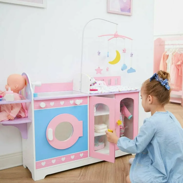 6 in 1 Baby Doll Changing Station with Storage