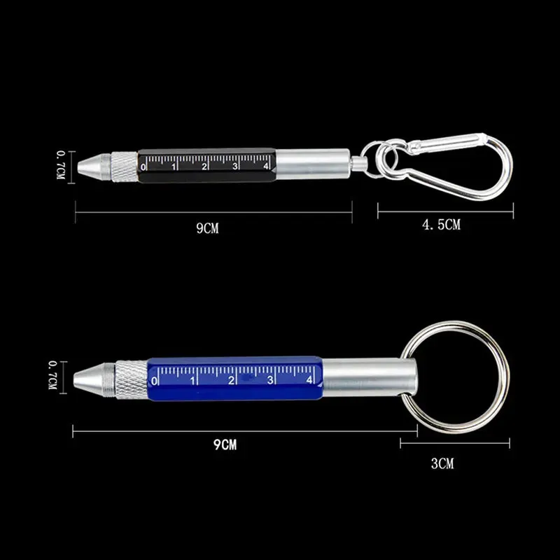 6in1 Pocket Pro Multi-Pen Tool Kit Keychain