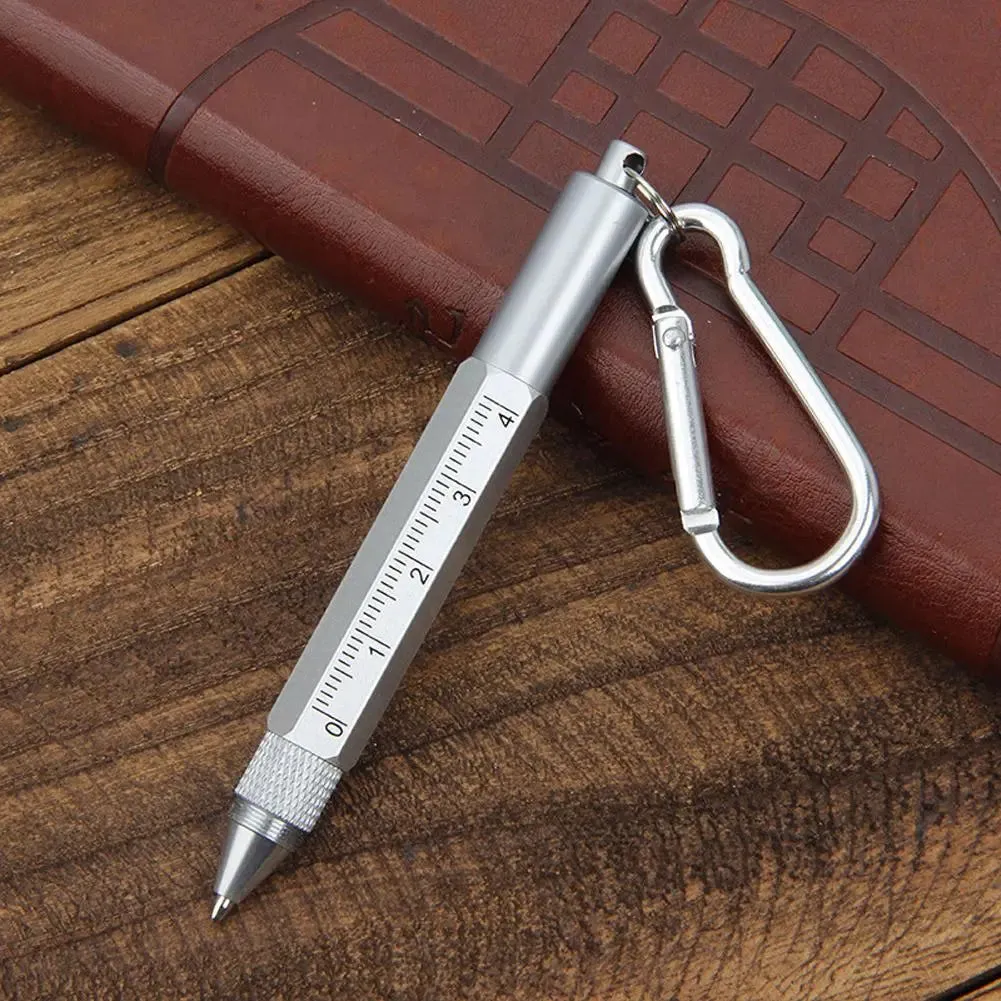 6in1 Pocket Pro Multi-Pen Tool Kit Keychain