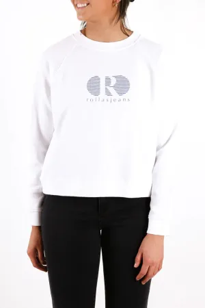 80S Sport Sweater White