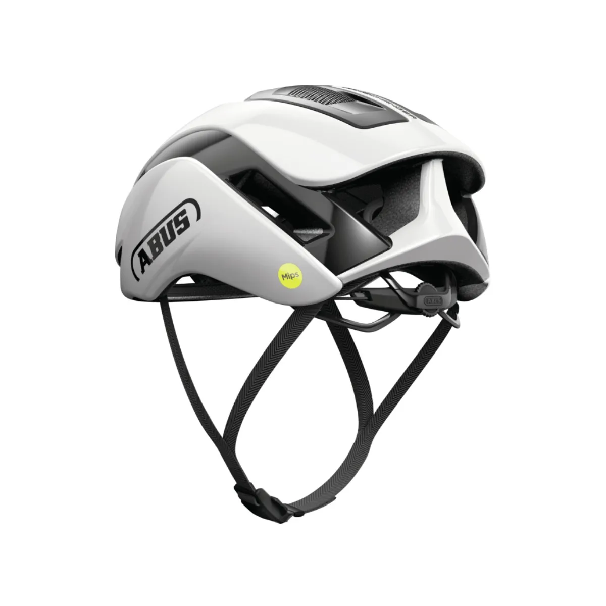 Abus Gamechanger 2.0 MIPS Helmet in White and Black