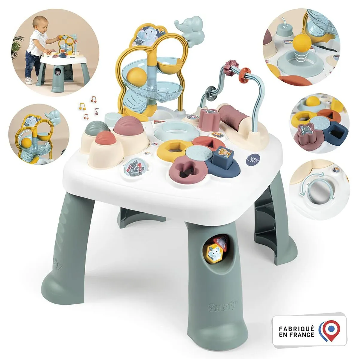 Activity centre Smoby Activity Table   1 year Multi-game Table