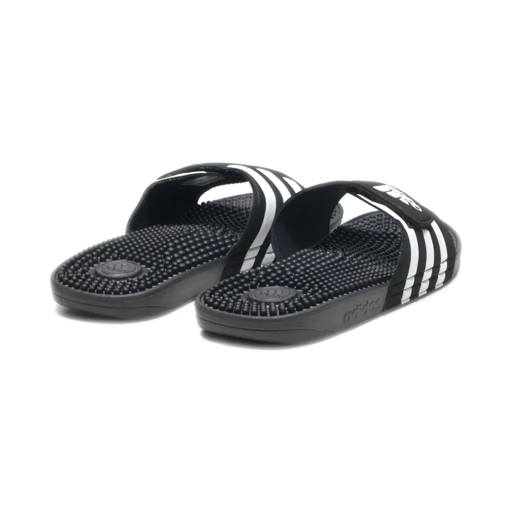 Adidas Addisage Sliders Rubber Black Colour For Men