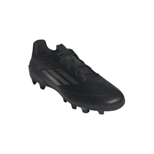 Adidas Kids Football Boot F50 Club FxG Black/Iron Metallic/Gold Metallic