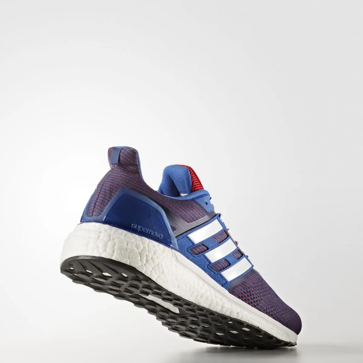 Adidas Supernova shoes blue and red Man AW17