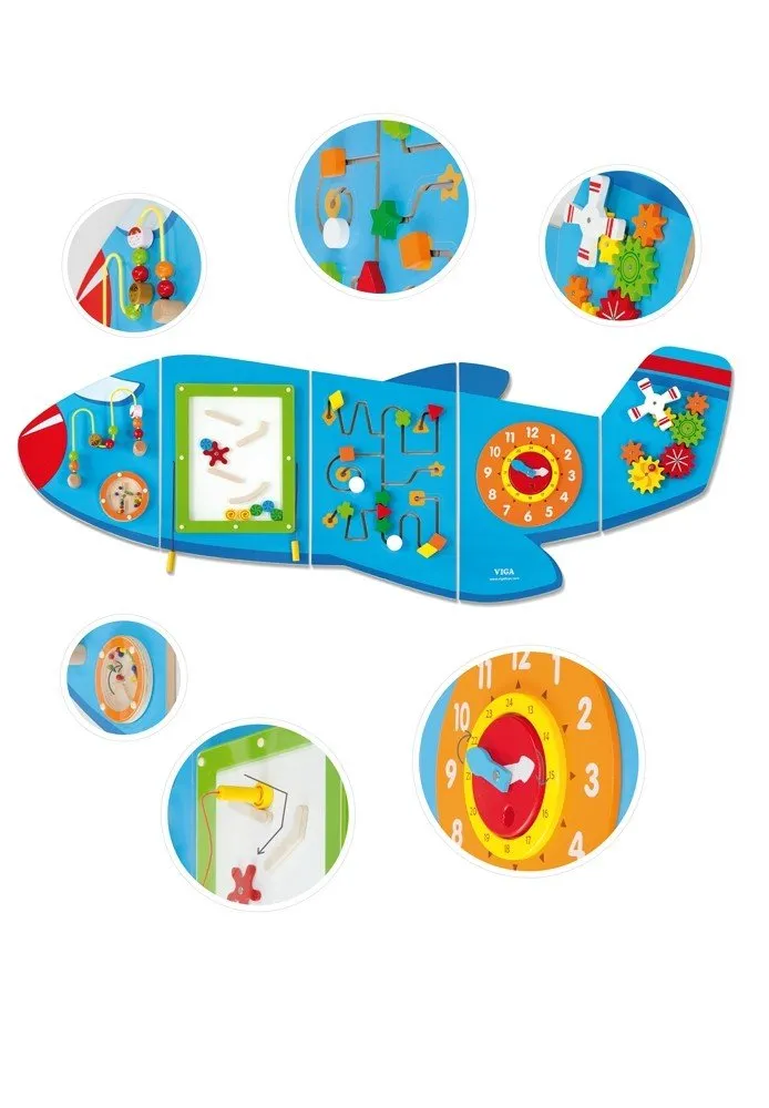 Aeroplane Activity Wall Panels