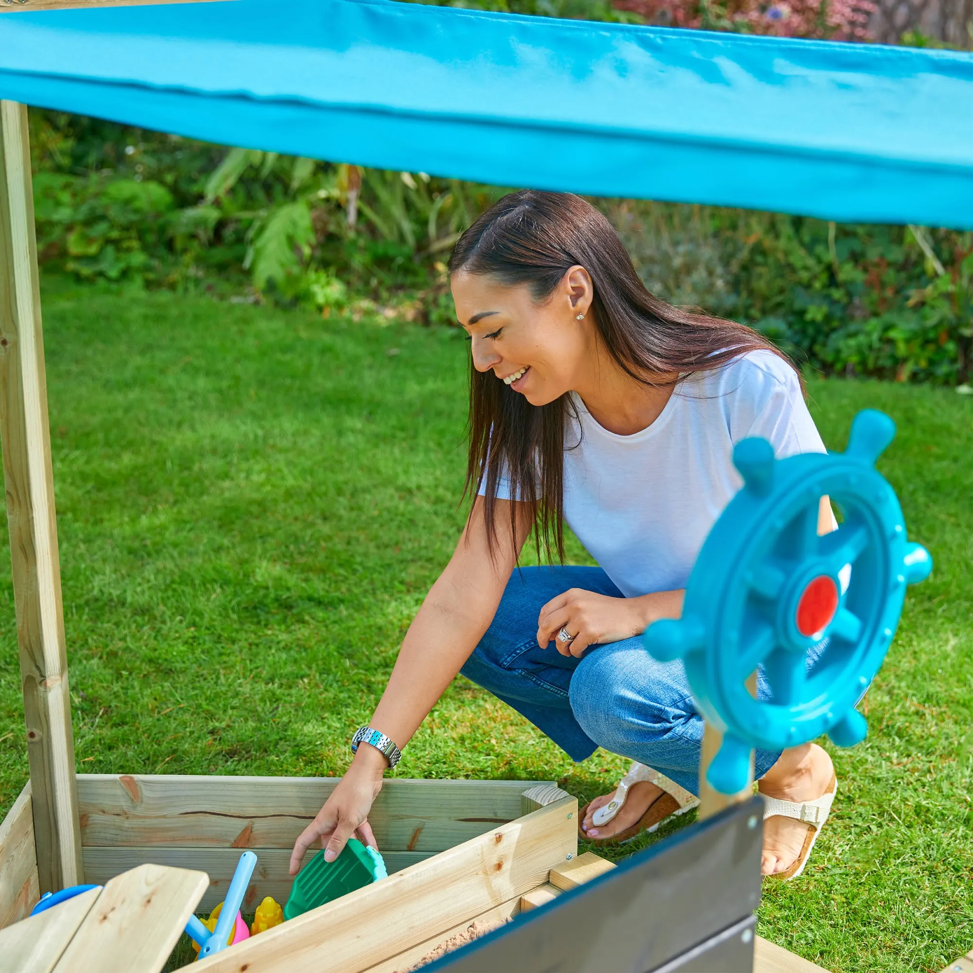 Ahoy Wooden Play Boat