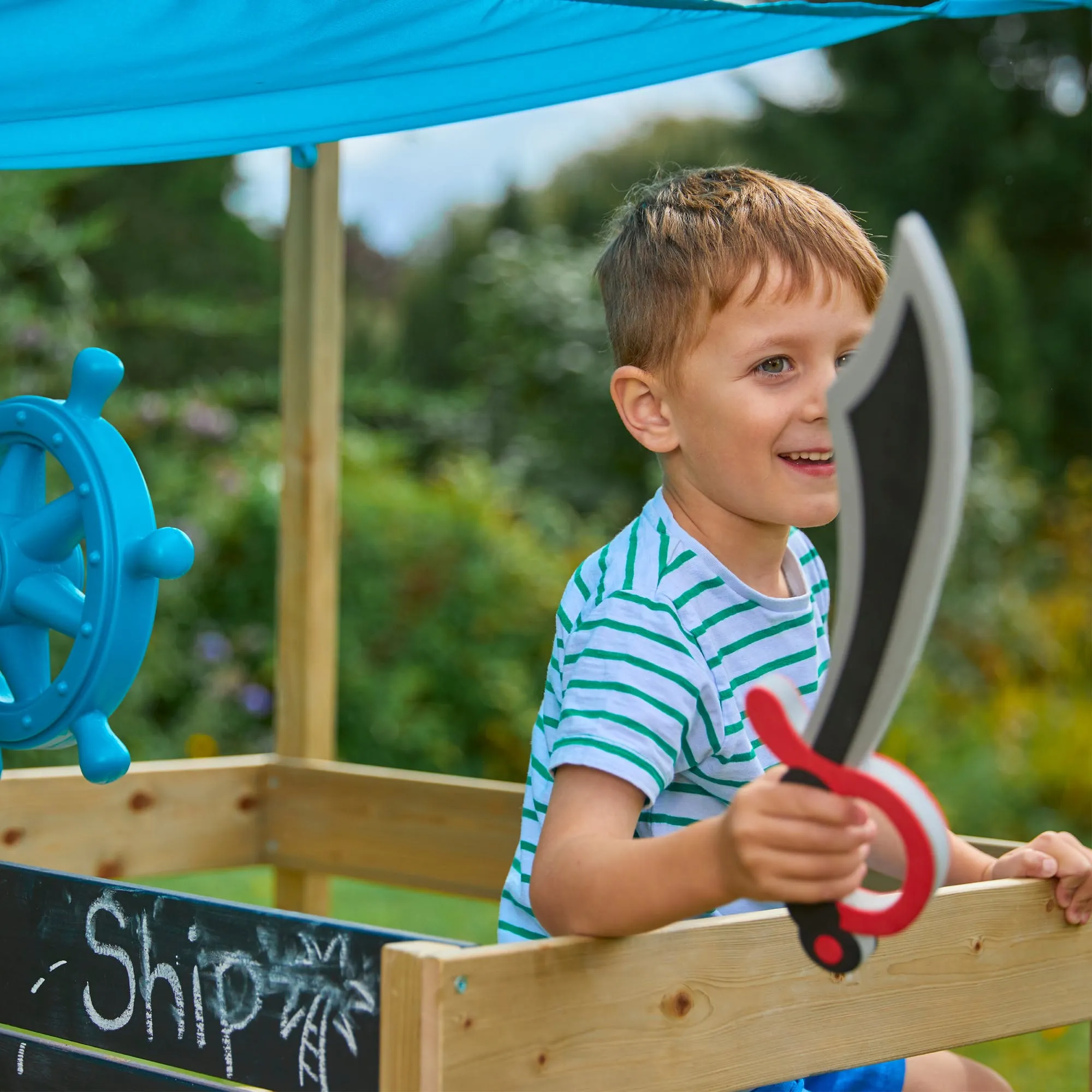 Ahoy Wooden Play Boat