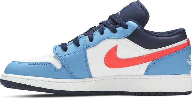 Air Jordan 1 Low GS Game Time sneakers, blue