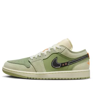 Air Jordan 1 Low SE Craft 'Light Olive' Green