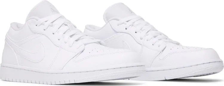 Air Jordan 1 Low Triple White sneakers, white