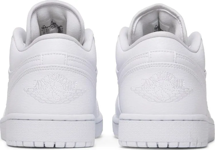 Air Jordan 1 Low Triple White sneakers, white