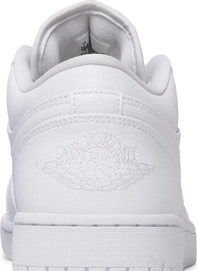 Air Jordan 1 Low Triple White sneakers, white