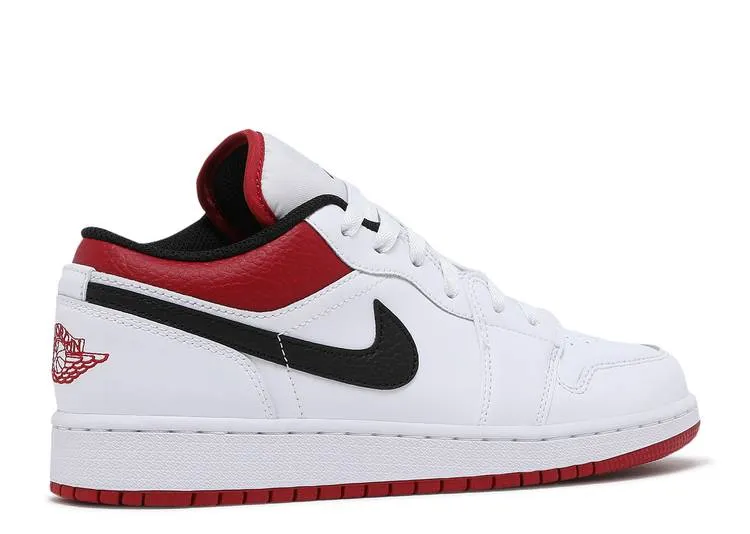 Air Jordan 1 Low White Red