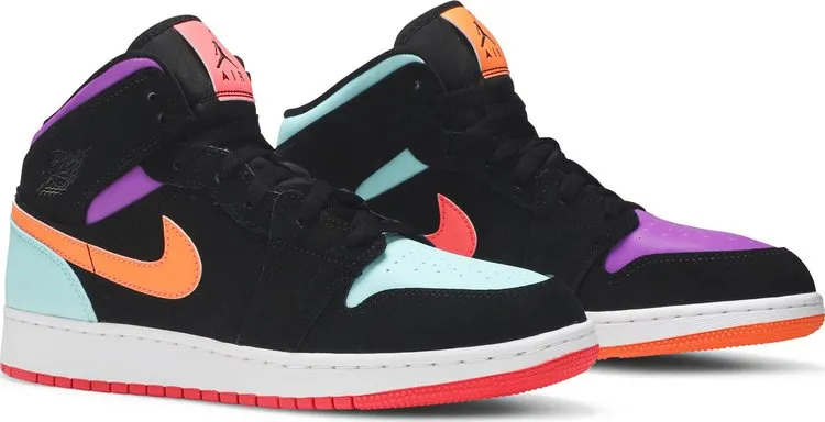 Air Jordan 1 Mid GS Candy Multicolor