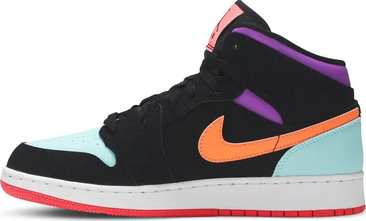 Air Jordan 1 Mid GS Candy Multicolor