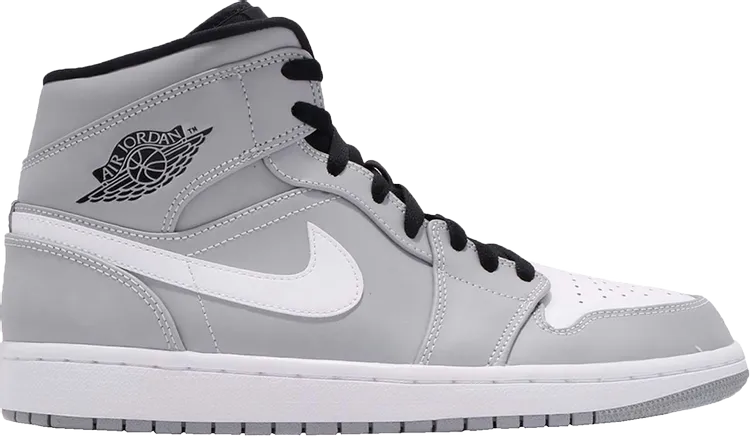 Air Jordan 1 Mid Wolf sneakers, gray