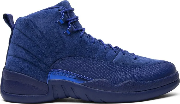 Air Jordan 12 Retro Deep Royal Sneakers, Blue