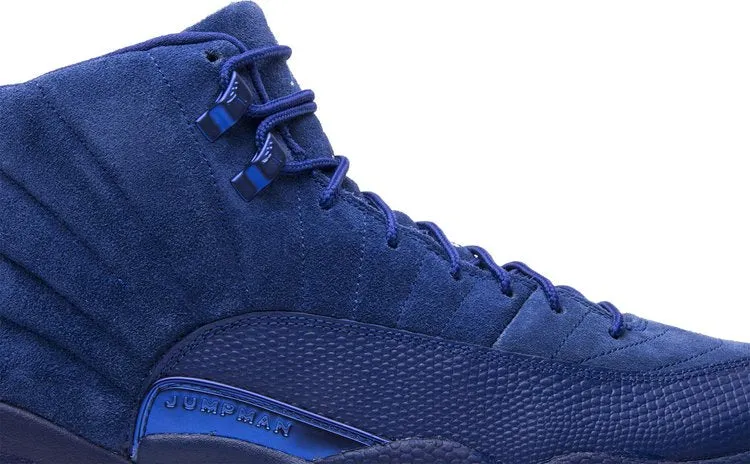 Air Jordan 12 Retro Deep Royal Sneakers, Blue