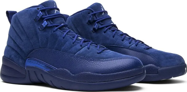 Air Jordan 12 Retro Deep Royal Sneakers, Blue