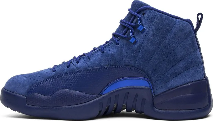 Air Jordan 12 Retro Deep Royal Sneakers, Blue