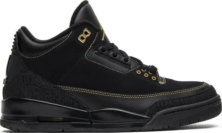 Air Jordan 3 Black History Month Sneakers, black