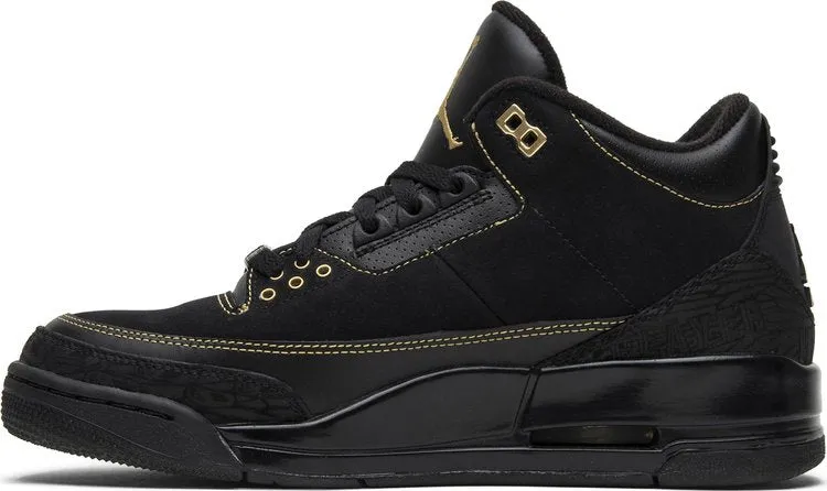 Air Jordan 3 Black History Month Sneakers, black