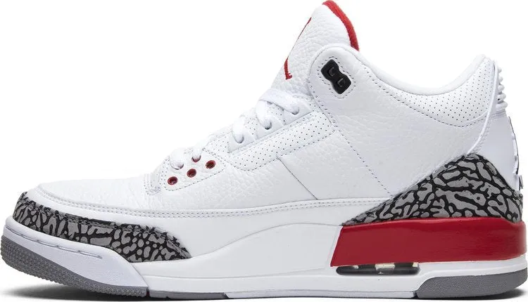 Air Jordan 3 Retro Hall of Fame Sneakers, White