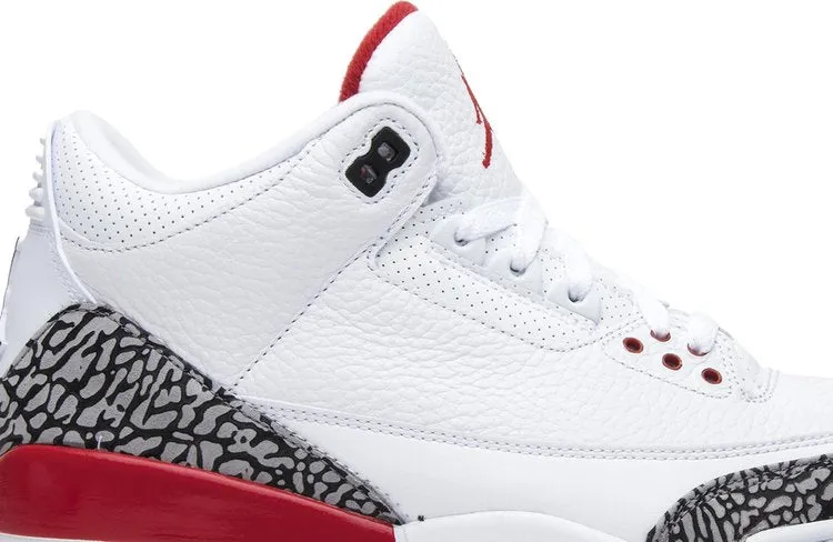 Air Jordan 3 Retro Hall of Fame Sneakers, White