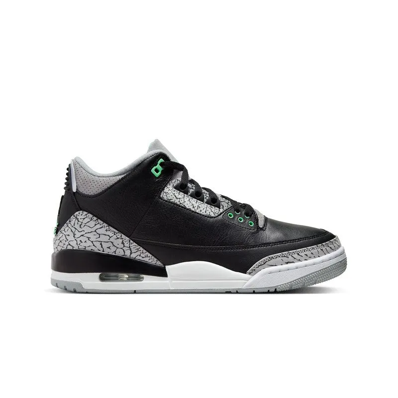 Air Jordan 3 Retro "Green Glow" Mens