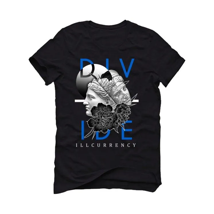 Air Jordan 5 “Racer Blue” Black T-Shirt (Divide)