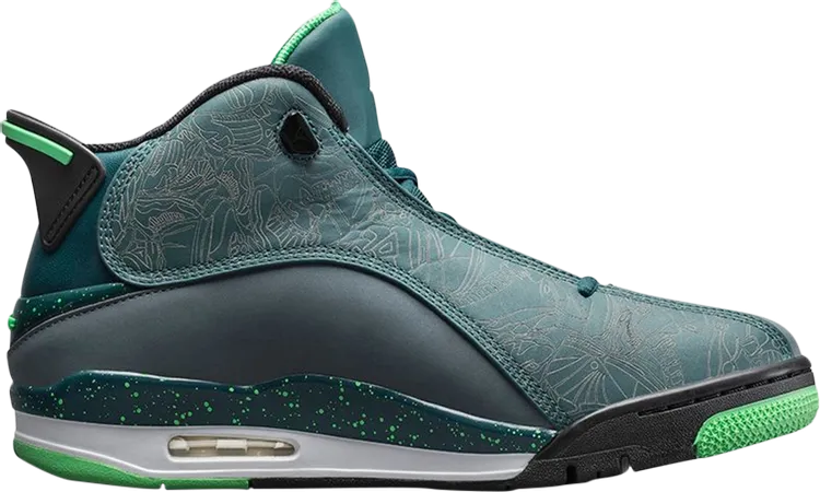 Air Jordan Dub Zero Teal, green