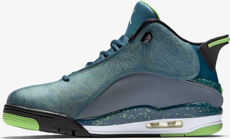 Air Jordan Dub Zero Teal, green