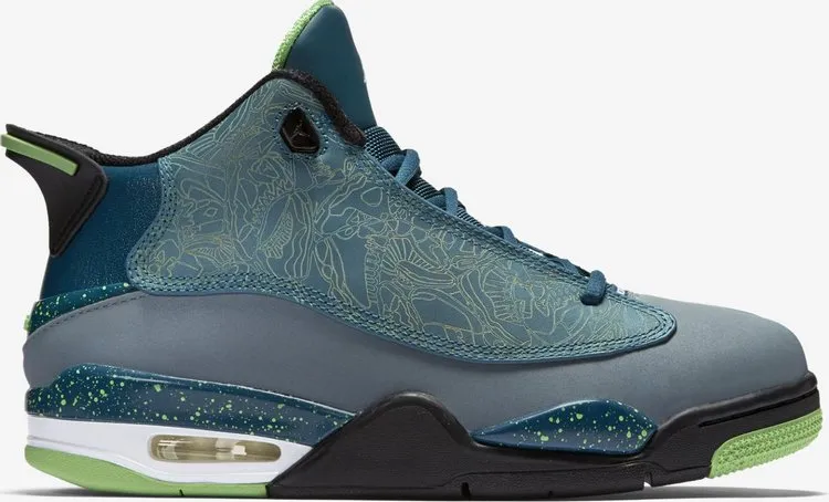 Air Jordan Dub Zero Teal, green