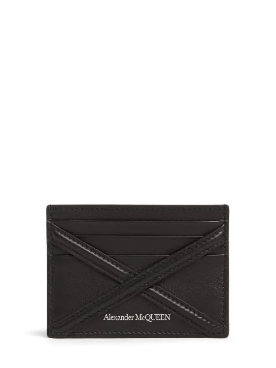 Alexander McQueen   Leather card holder 