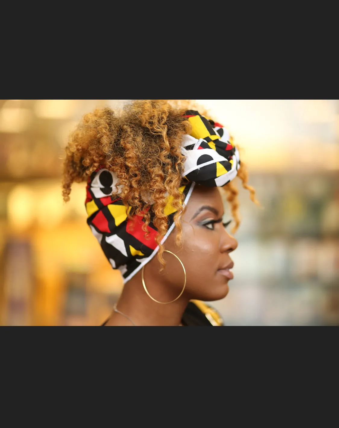 Angolan Red African Head Wrap